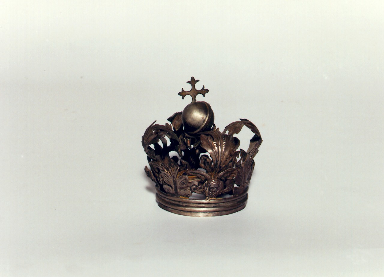 corona da statua - bottega siciliana (primo quarto sec. XX)