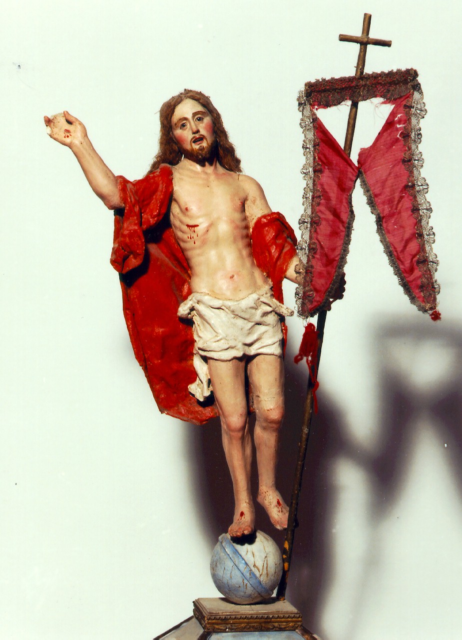 Cristo risorto (statua) - ambito siciliano (Seconda metà sec. XIX)