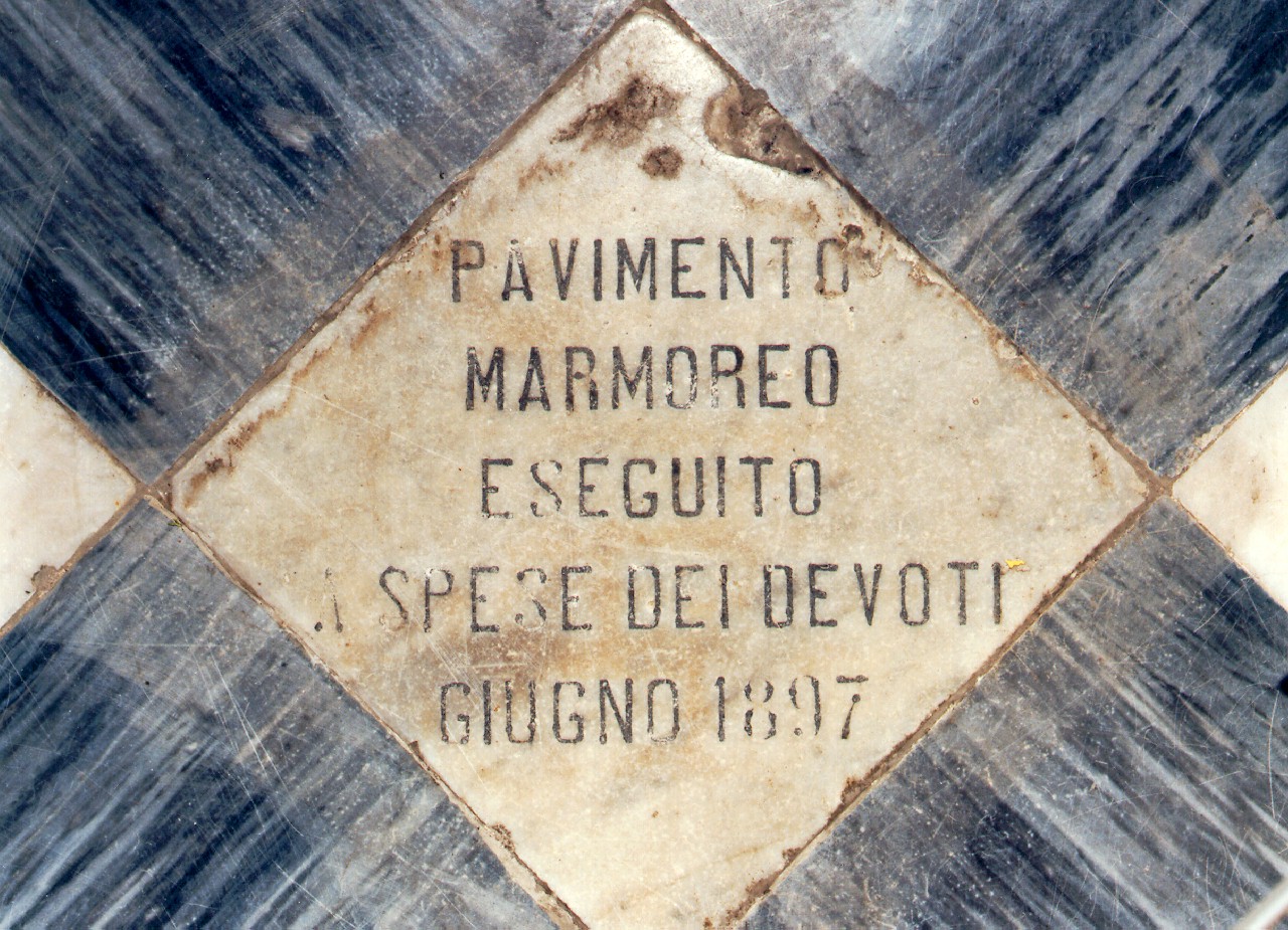 lapide con iscrizione - ambito siciliano (sec. XIX)