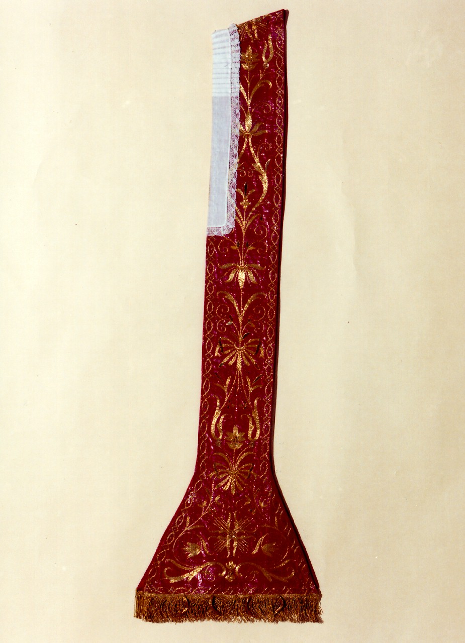 stola - manifattura siciliana (Prima metà sec. XIX)