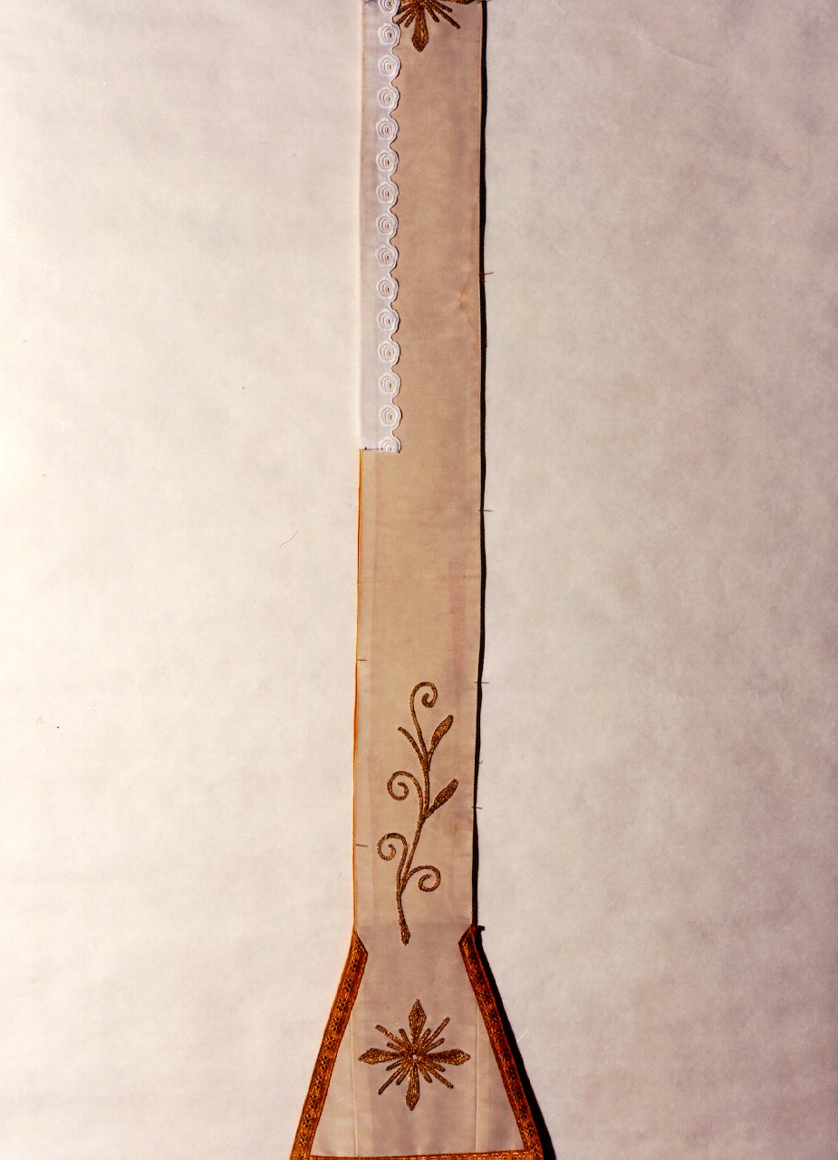 stola - manifattura siciliana (Seconda metà, primo quarto sec. XIX, sec. XX)