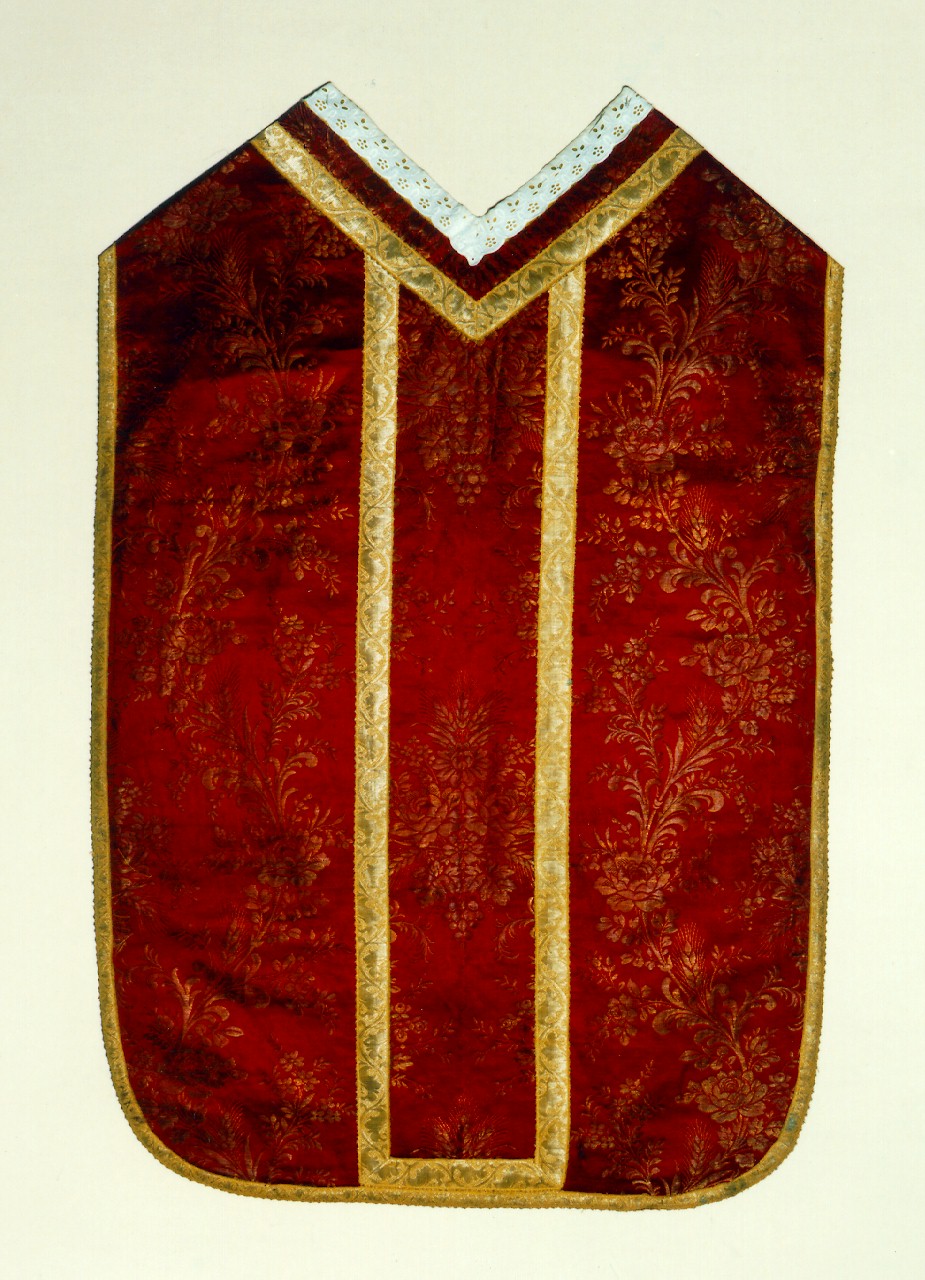 pianeta - manifattura siciliana (Seconda metà sec. XIX)