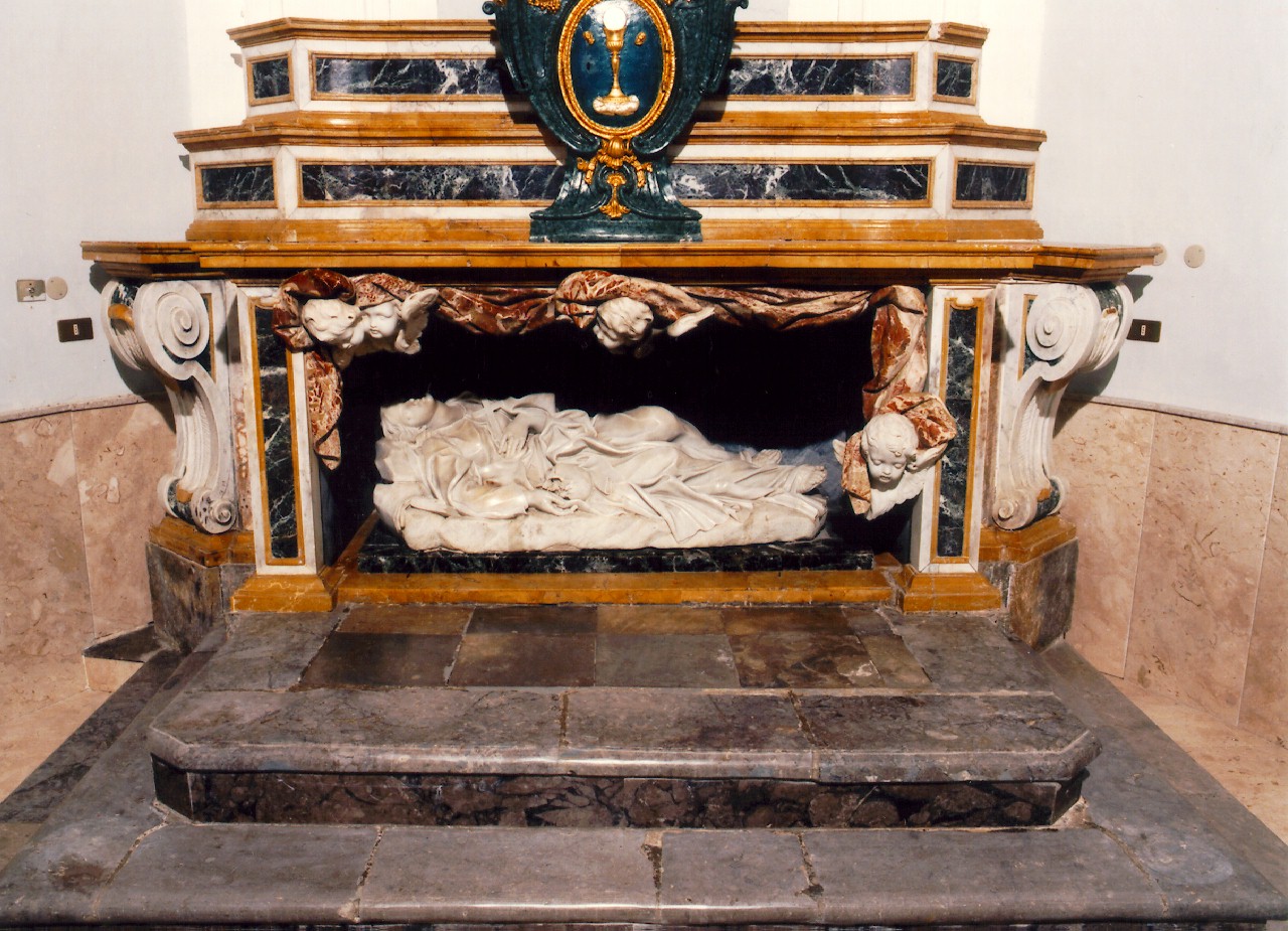 altare maggiore - ambito siciliano (Seconda metà sec. XVIII)