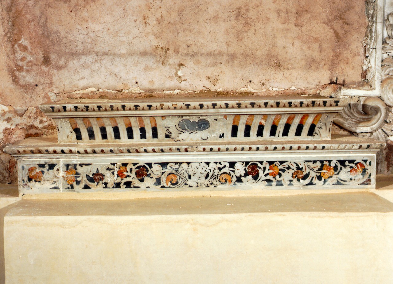 gradino d'altare, serie - ambito siciliano (Seconda metà sec. XVIII)