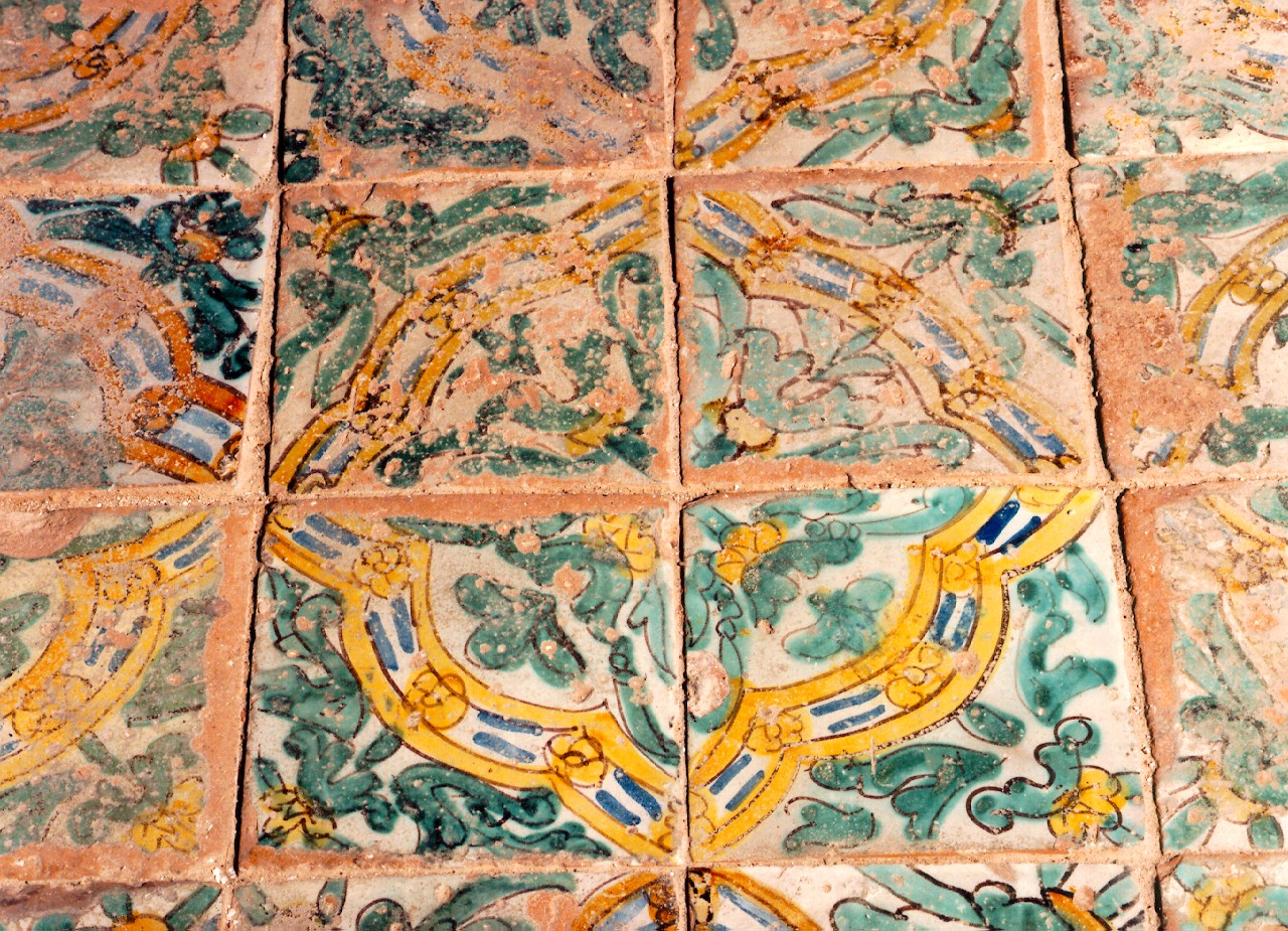 pavimento - produzione siciliana (sec. XVIII)