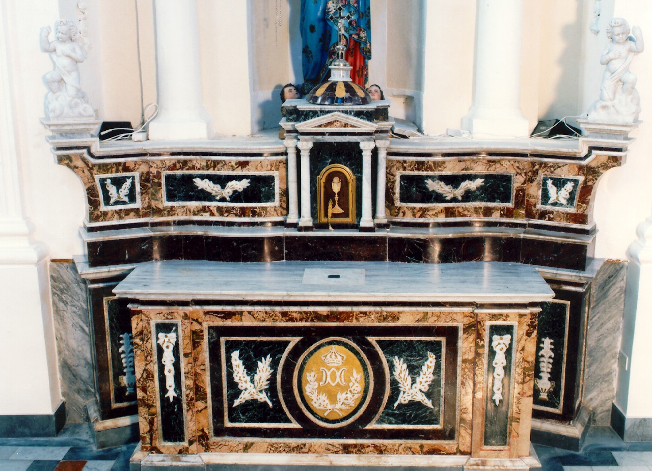 altare - a blocco - ambito siciliano (primo quarto sec. XX)