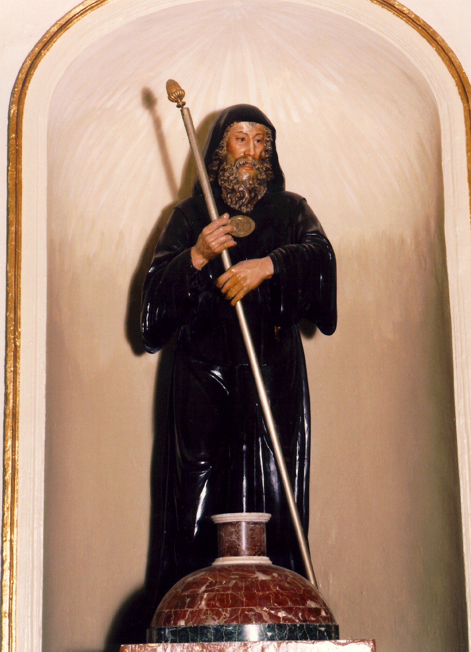 San Francesco di Paola (statua) - ambito siciliano (Seconda metà sec. XIX)