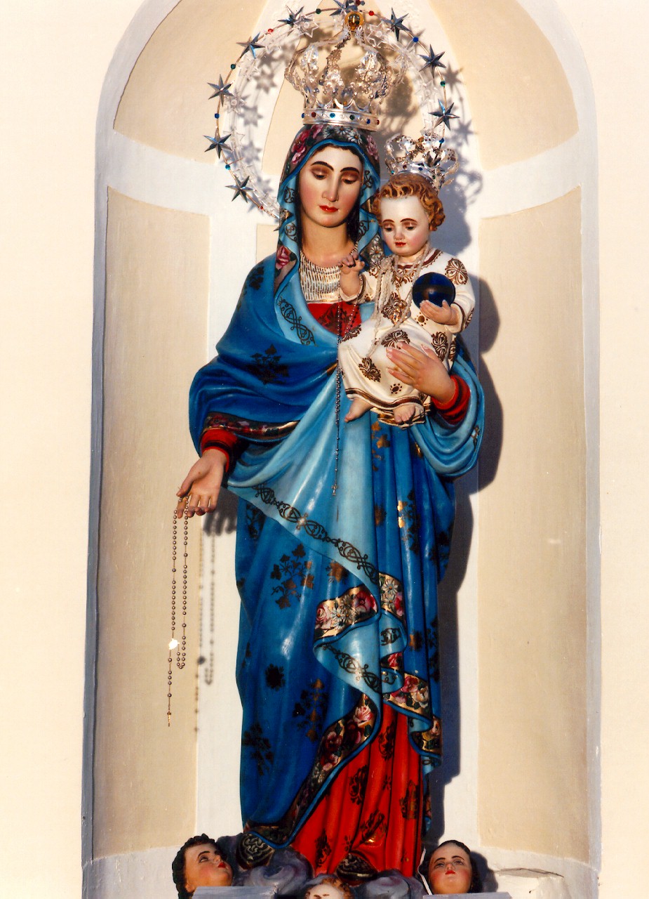 Madonna con Bambino (statua) - ambito siciliano (primo quarto sec. XX)