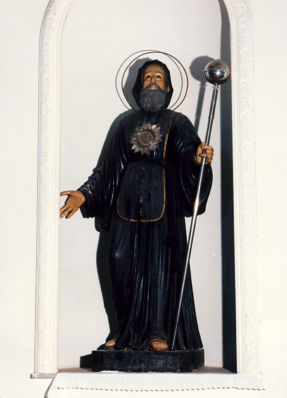 San Francesco di Paola (statua) - ambito siciliano (Seconda metà sec. XIX)