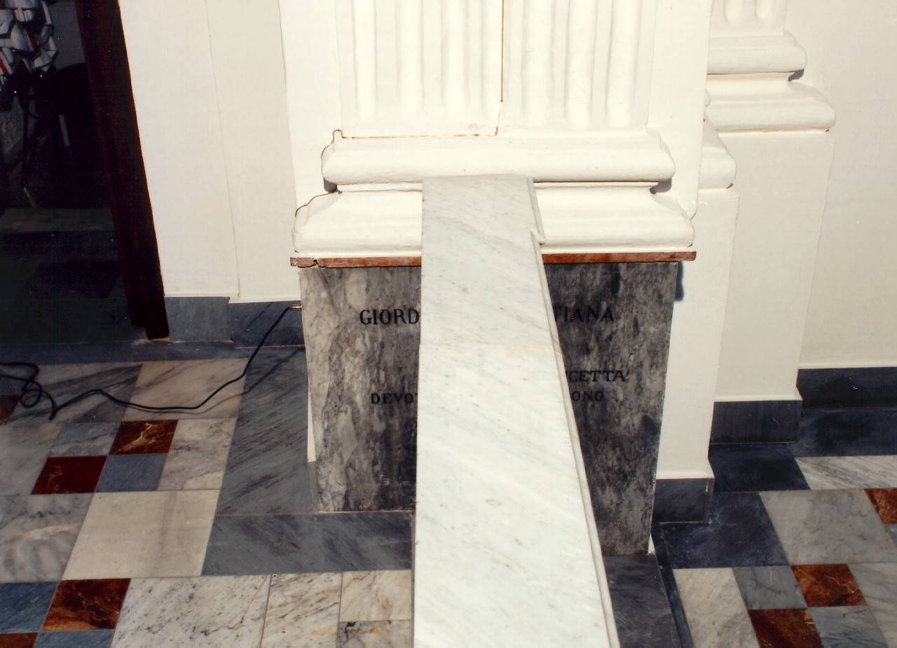 lapide - ambito siciliano (sec. XX)