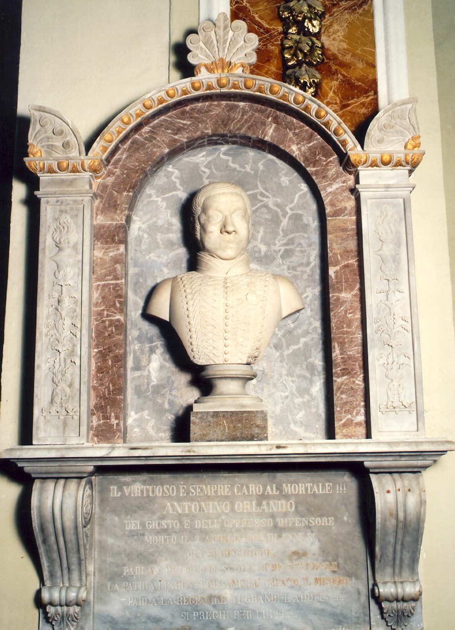 monumento sepolcrale - ambito siciliano (sec. XIX)