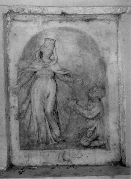 MADONNA DELLA GUARDIA (rilievo) - bottega italiana (sec. XVIII)
