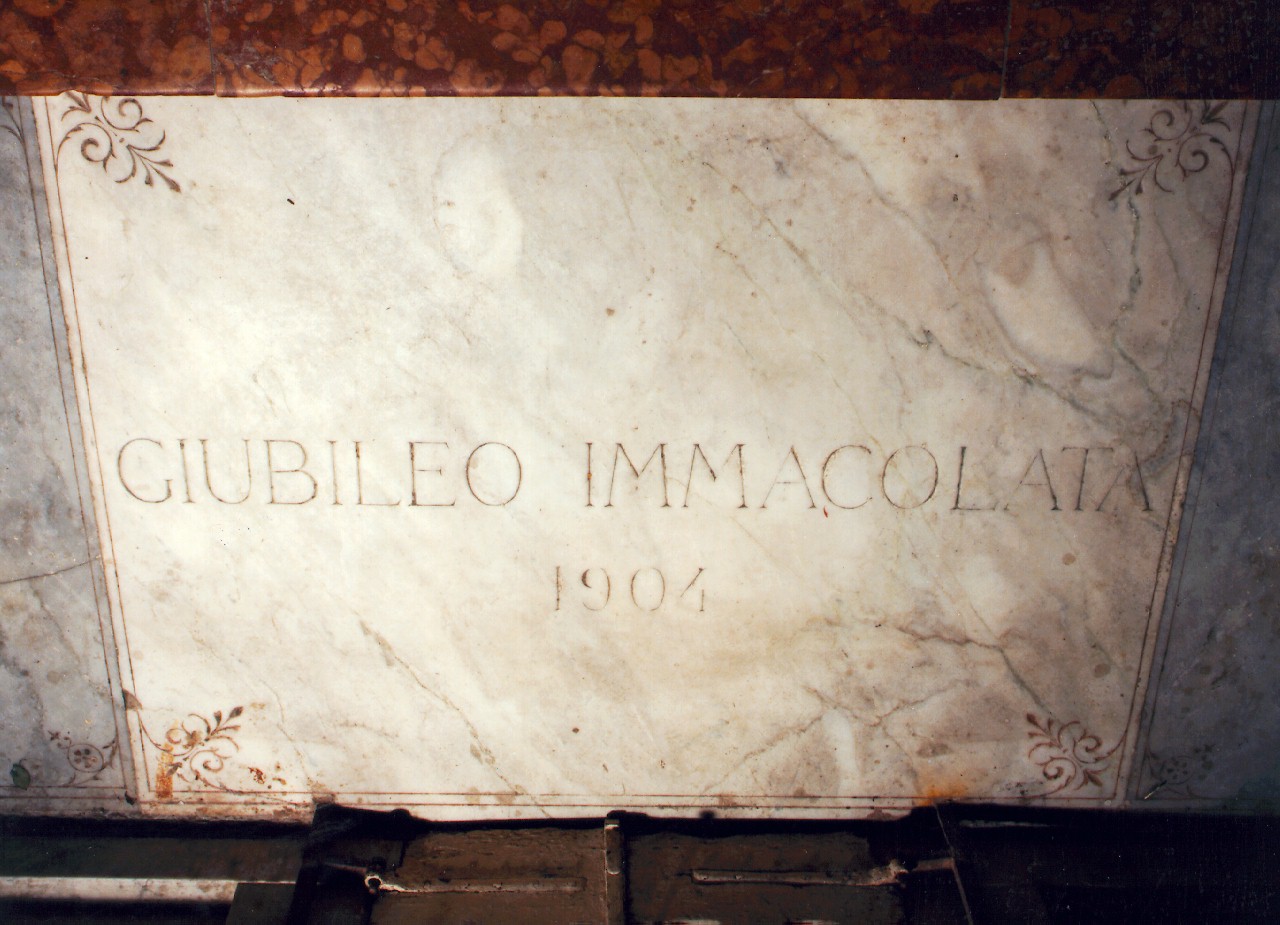 lapide - documentaria - ambito siciliano (sec. XX)