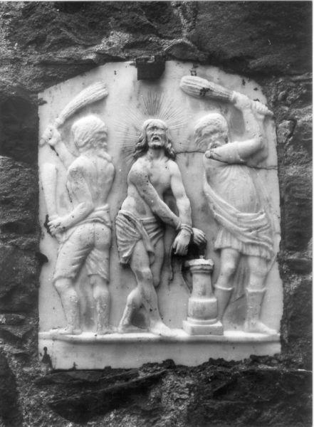 flagellazione di Cristo (rilievo) - bottega italiana (seconda metà sec. XVII)