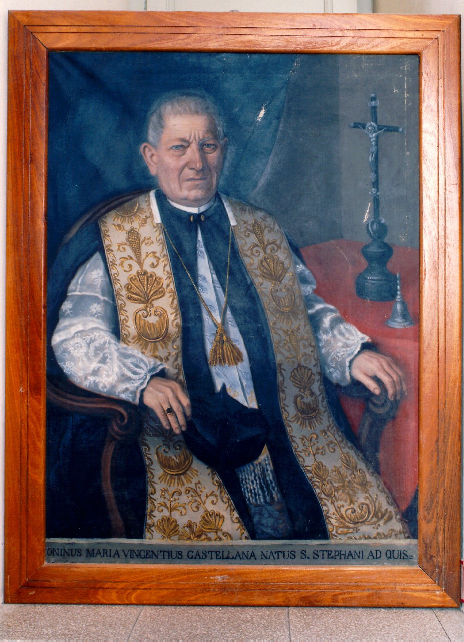 ritratto di Antonino Maria Vincenzo Castellana (dipinto) - ambito siciliano (sec. XIX)