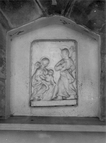 SACRA FAMIGLIA (rilievo) - bottega italiana (sec. XVIII)