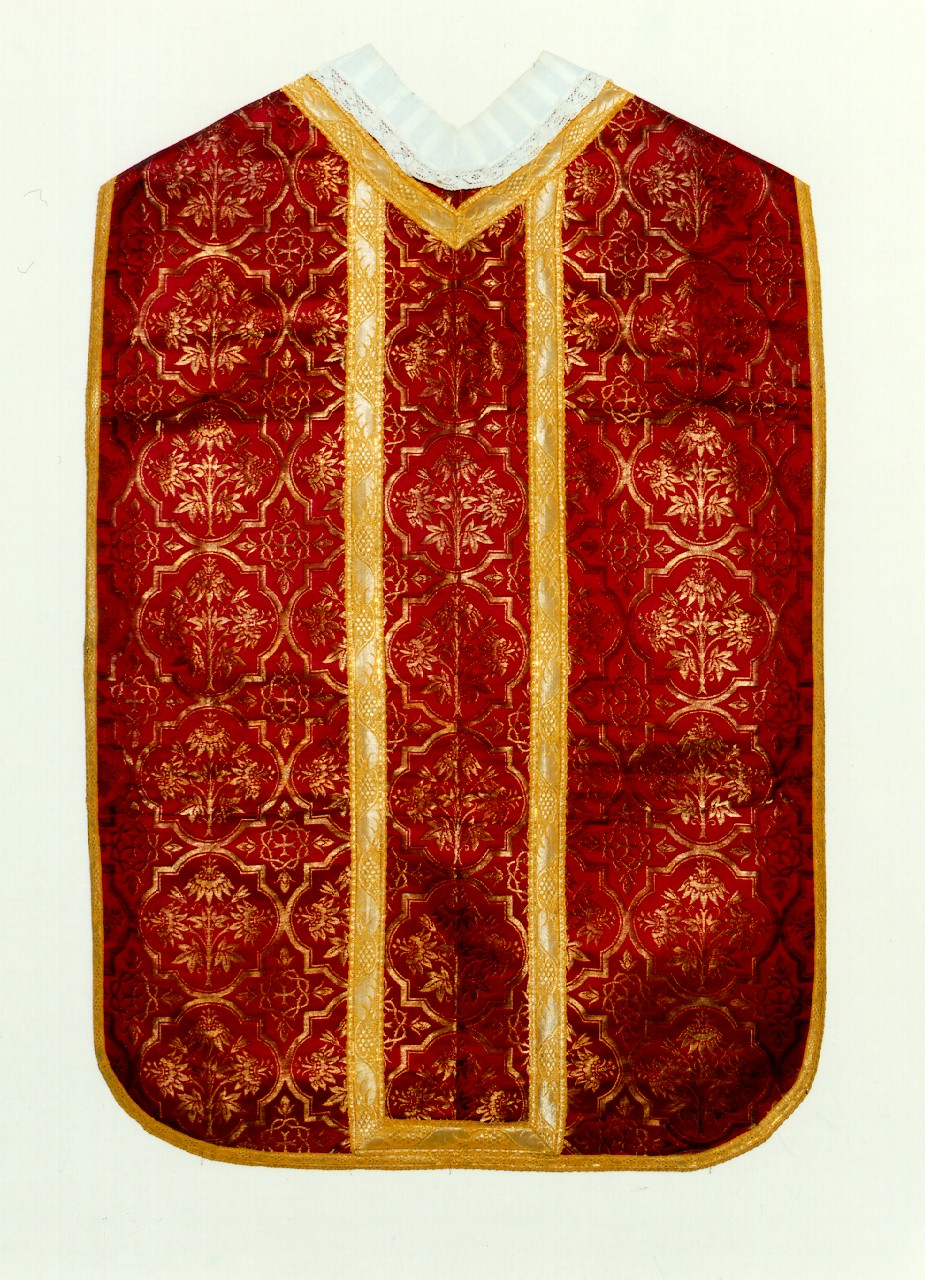 pianeta - manifattura siciliana (Seconda metà sec. XIX)