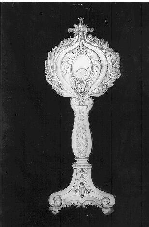 reliquiario - bottega toscana (sec. XVIII)