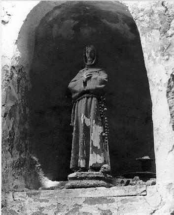 SAN FRANCESCO D'ASSISI (statuetta) - bottega italiana (sec. XIX)