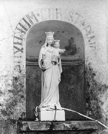 Madonna in Maestà (statuetta) - bottega italiana (sec. XX)