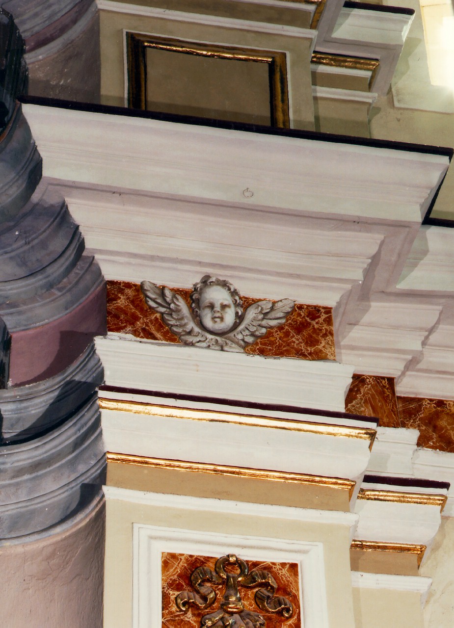 cherubino (rilievo, serie) - ambito siciliano (Seconda metà sec. XIX)