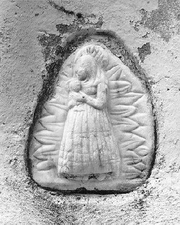 MADONNA CON BAMBINO (rilievo) - bottega italiana (prima metà sec. XX)