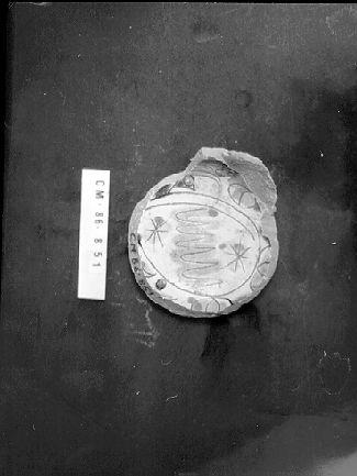 scodella, frammento - bottega italiana (secc. XV/ XVI)