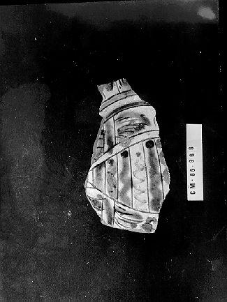 piatto, frammento - bottega italiana (secc. XV/ XVI)