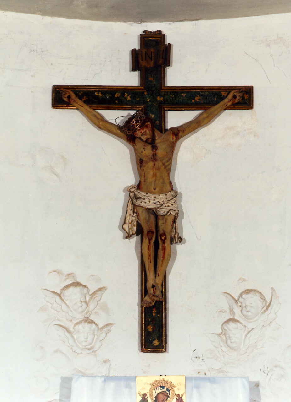 crocifisso - ambito siciliano (Seconda metà sec. XVII)