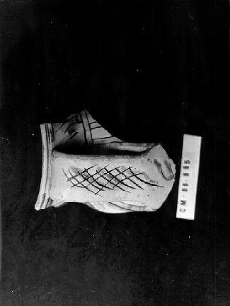 boccale, frammento - bottega italiana (secc. XV/ XVI)