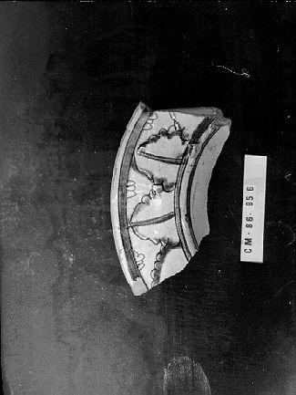 scodella, frammento - bottega italiana (secc. XV/ XVI)