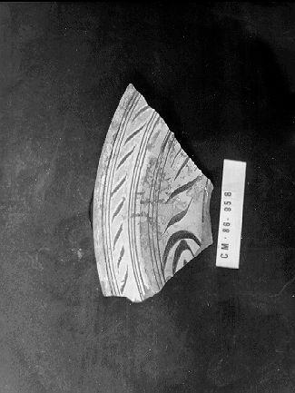 scodella, frammento - bottega italiana (secc. XV/ XVI)