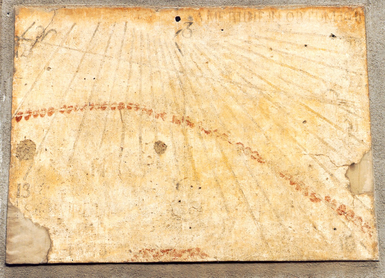 meridiana - ambito siciliano (Seconda metà sec. XIX)