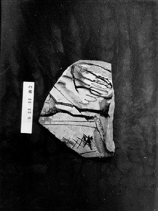 boccale, frammento - bottega italiana (secc. XV/ XVI)