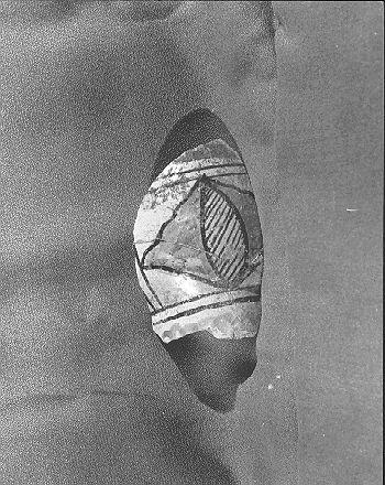 boccale, frammento - bottega italiana (sec. XIV)