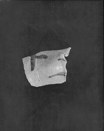 boccale, frammento - bottega italiana (sec. XIV)