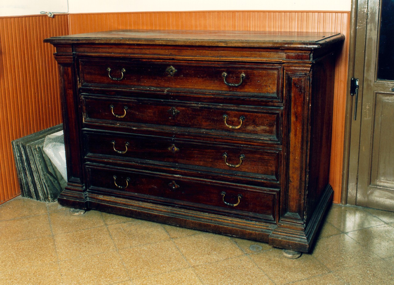 cassettone, serie - produzione siciliana (fine sec. XIX)