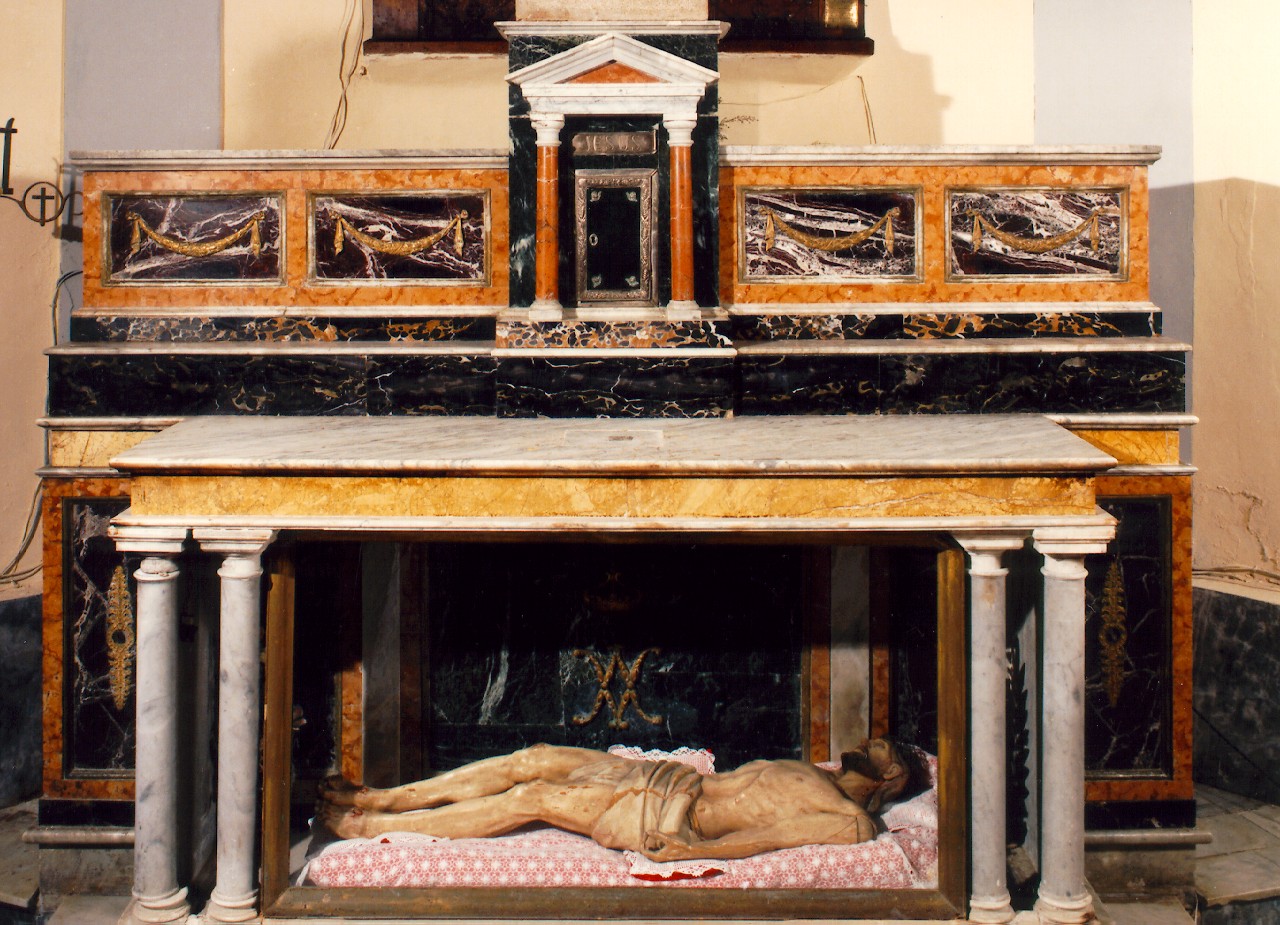 altare maggiore - ambito siciliano (primo quarto sec. XX)