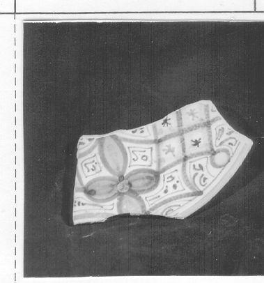 piatto, frammento - bottega italiana (prima metà sec. XVI)