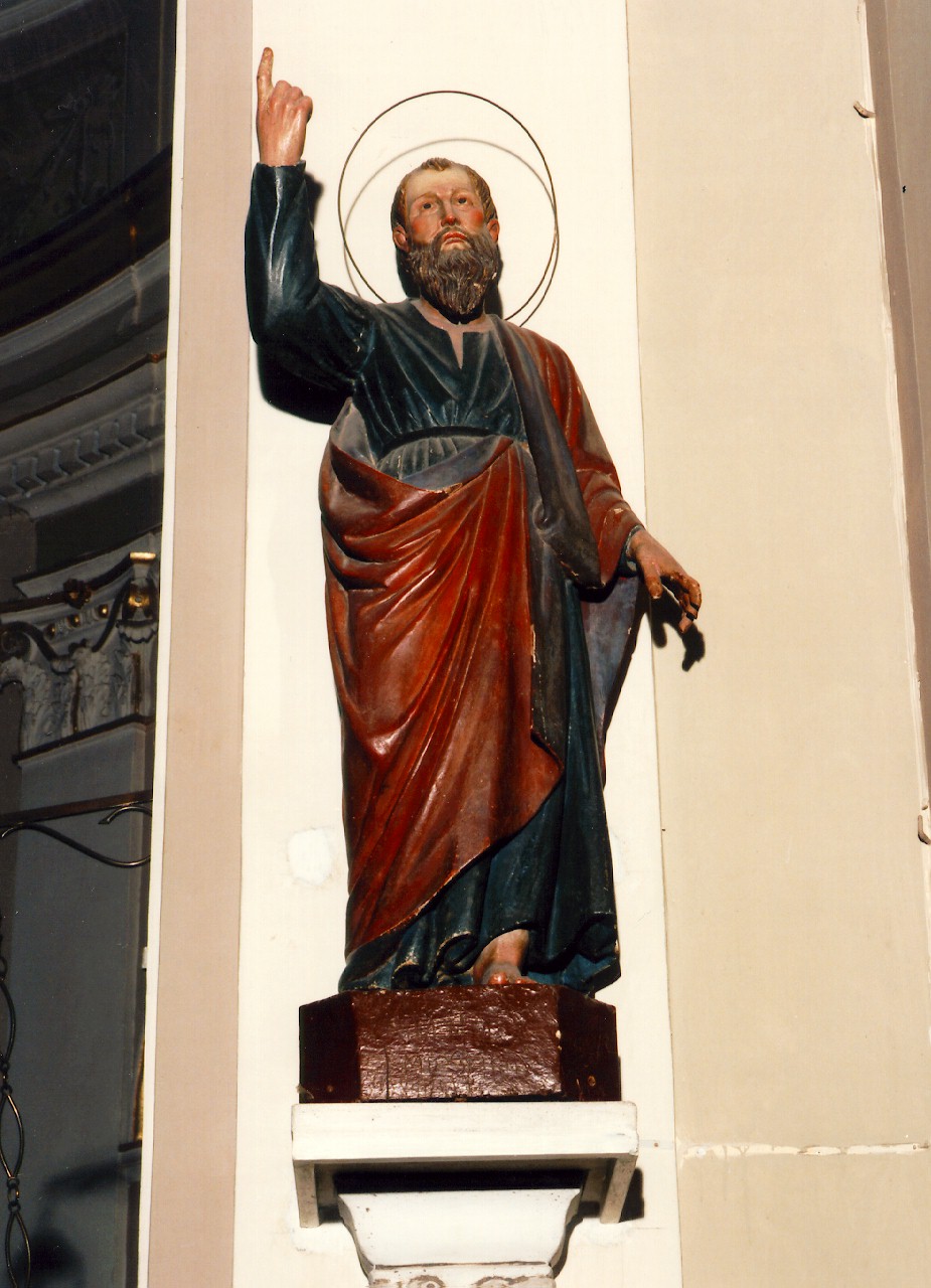 San Paolo apostolo (statua) - ambito siciliano (Seconda metà sec. XIX)