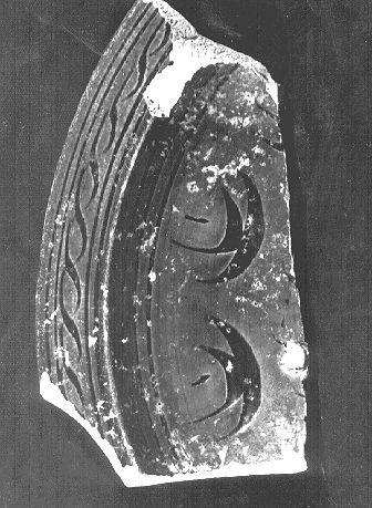 piatto, frammento - bottega italiana (sec. XVI)