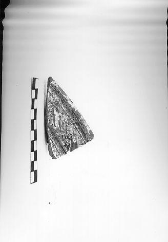 piatto, frammento - bottega italiana (sec. XVI)