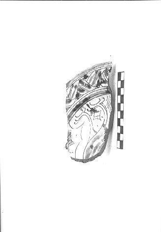 scodella, frammento - bottega italiana (sec. XVI)