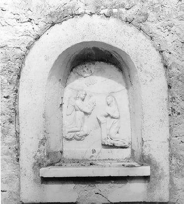 ANNUNCIAZIONE (rilievo) - bottega italiana (sec. XIX)