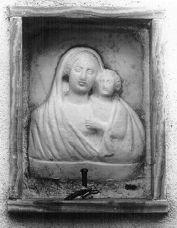 MADONNA DEL BUON CONSIGLIO (rilievo) - bottega italiana (sec. XVIII)