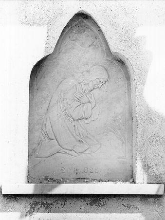 Gesù nell'orto degli ulivi (rilievo) - bottega italiana (sec. XX)