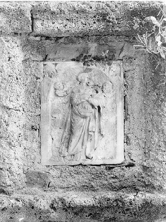 Madonna Assunta (rilievo) - bottega italiana (sec. XVII)