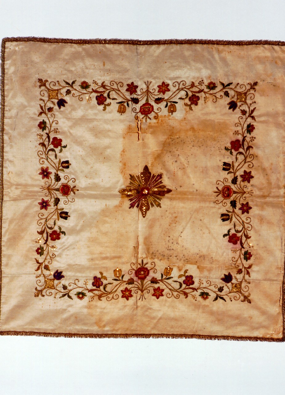 velo di calice - manifattura siciliana (Seconda metà sec. XIX)