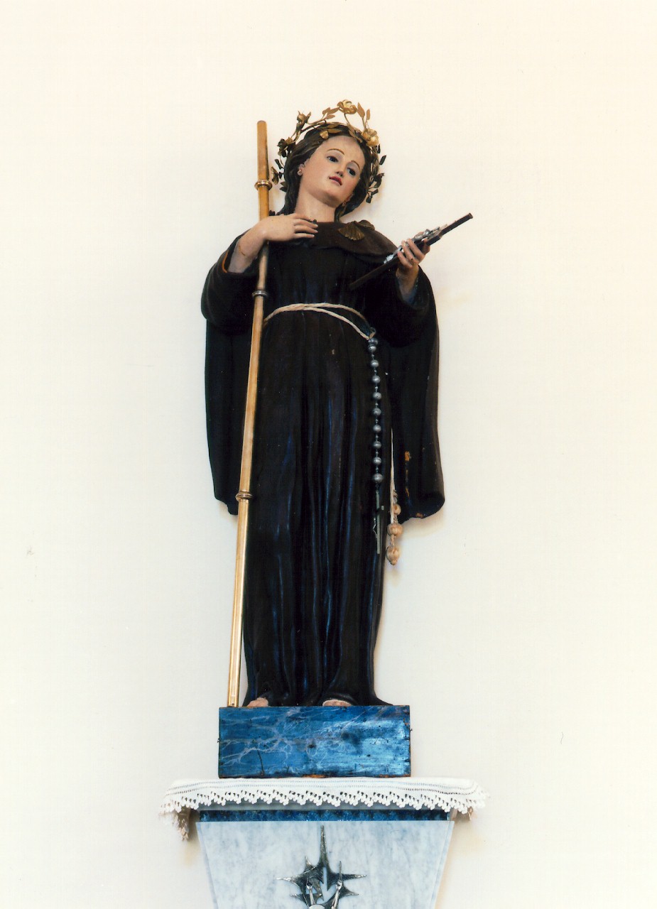 Santa Rosalia (statua) - ambito siciliano (Seconda metà sec. XIX)
