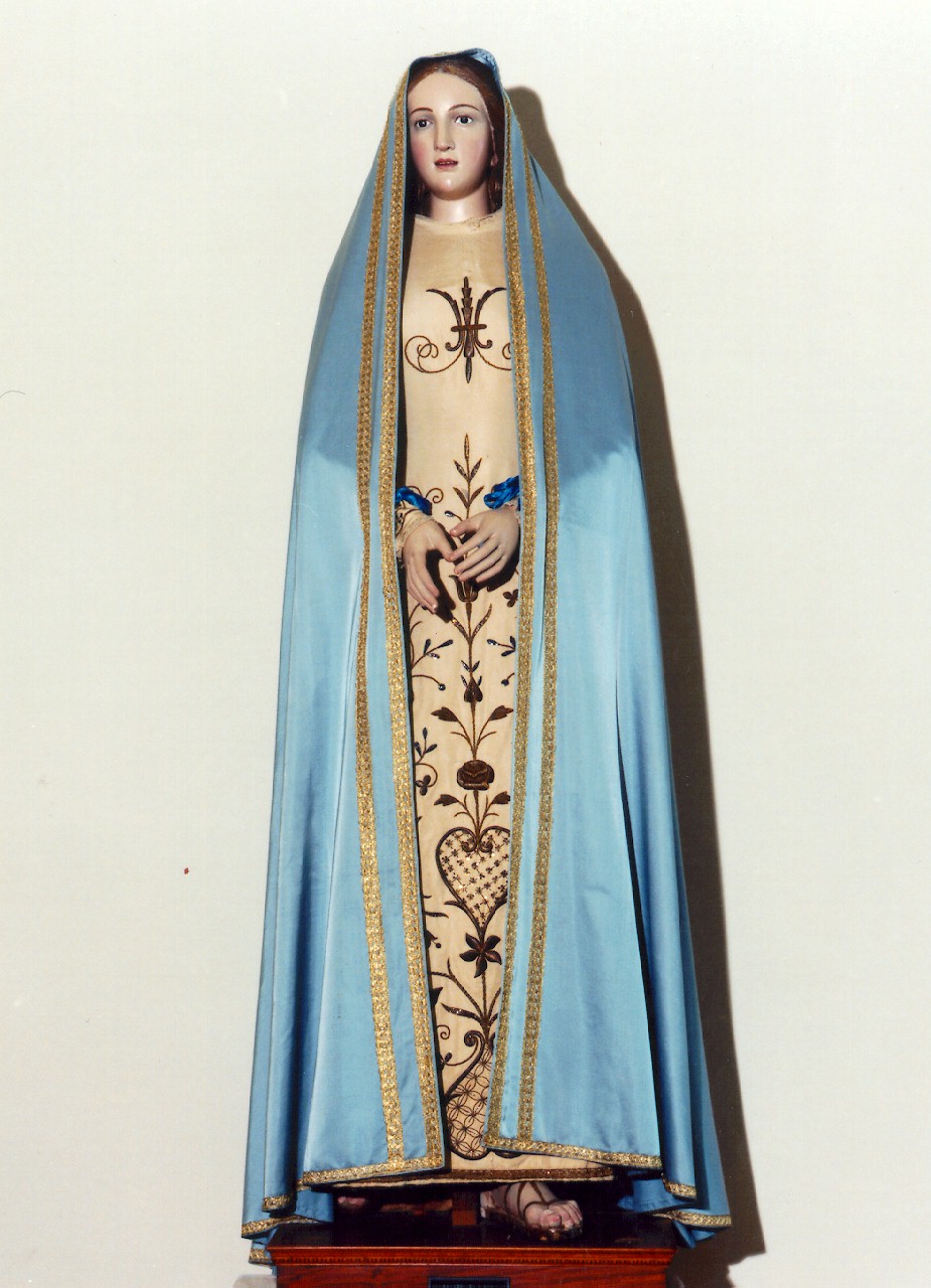 Madonna dell'incontro, Madonna (statua vestita) - ambito siciliano (ultimo quarto sec. XIX)